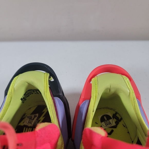 Nike BLAZER LOW ACRNM Men SZ 9.5 Sneaker Night Maroon/Lemon Bordeaux DN2067-600 - Picture 8 of 10